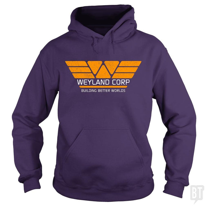 SunFrog-Busted Funky Hippo Hoodie / Purple / S Weyland Corp