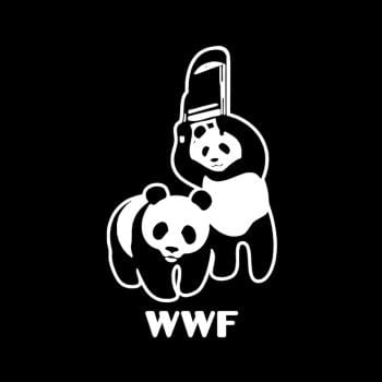 SunFrog-Busted Funky Hippo WWF