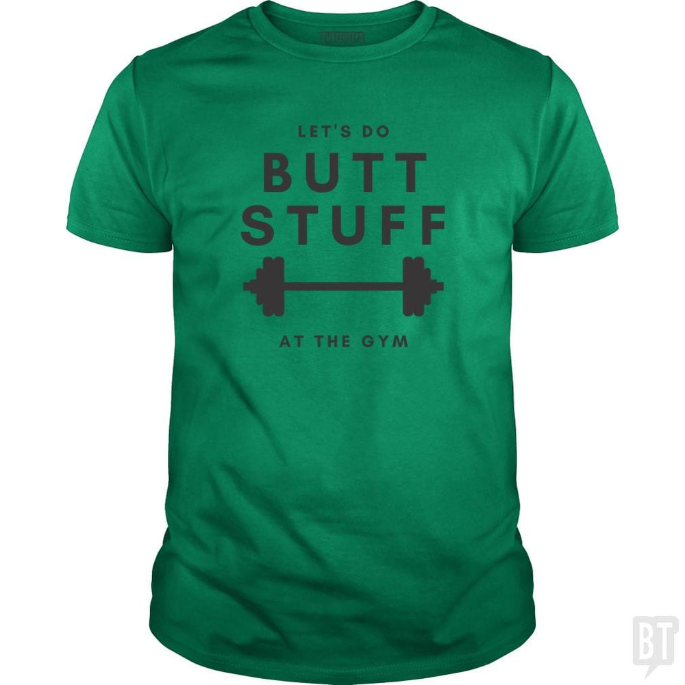SunFrog-Busted GRIFFfam621 Classic Guys / Unisex Tee / Irish Green / S Butt Stuff