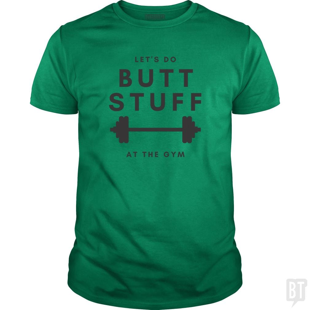 SunFrog-Busted GRIFFfam621 Classic Guys / Unisex Tee / Irish Green / S Butt Stuff