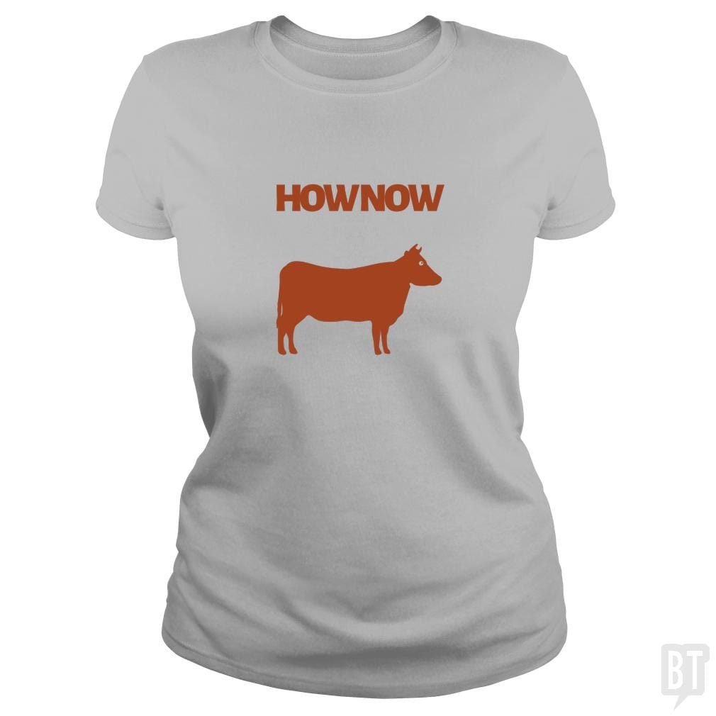 SunFrog-Busted GRIFFfam621 Classic Ladies Tee / Sport Grey / S How Now Brown Cow