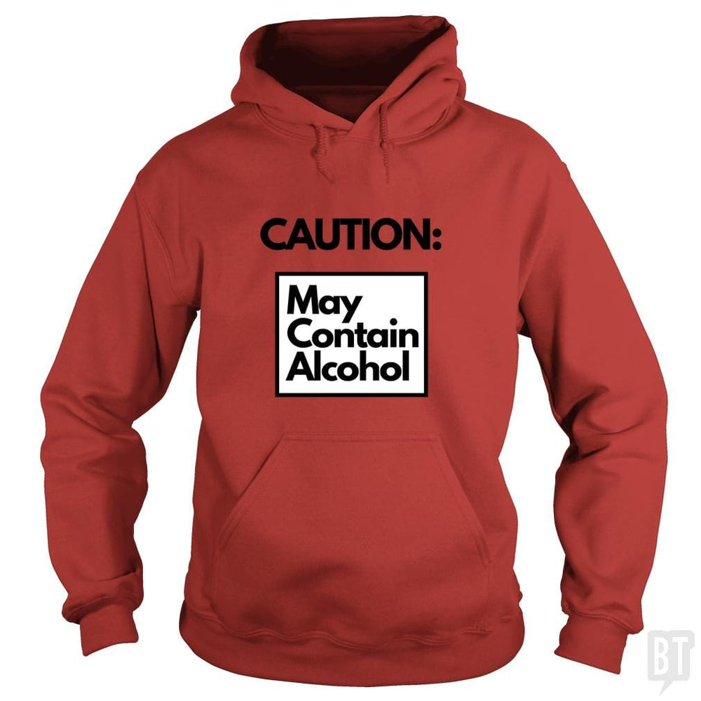 SunFrog-Busted GRIFFfam621 Hoodie / Red / S May Contain Alcohol