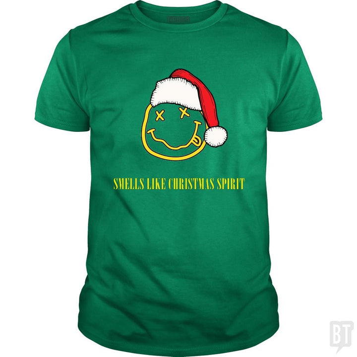 SunFrog-Busted GRIFFfam621 Classic Guys / Unisex Tee / Irish Green / S SMELLS LIKE CHRISTMAS SPIRIT