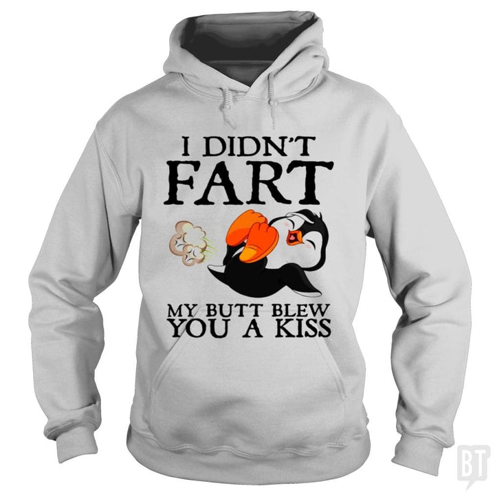 SunFrog-Busted Harold Hoodie / Sport Grey / S Funny Fart Kiss Tee