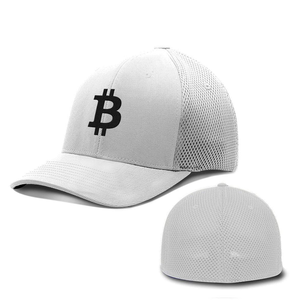 SunFrog-Busted Hats Bitcoin Logo Hats