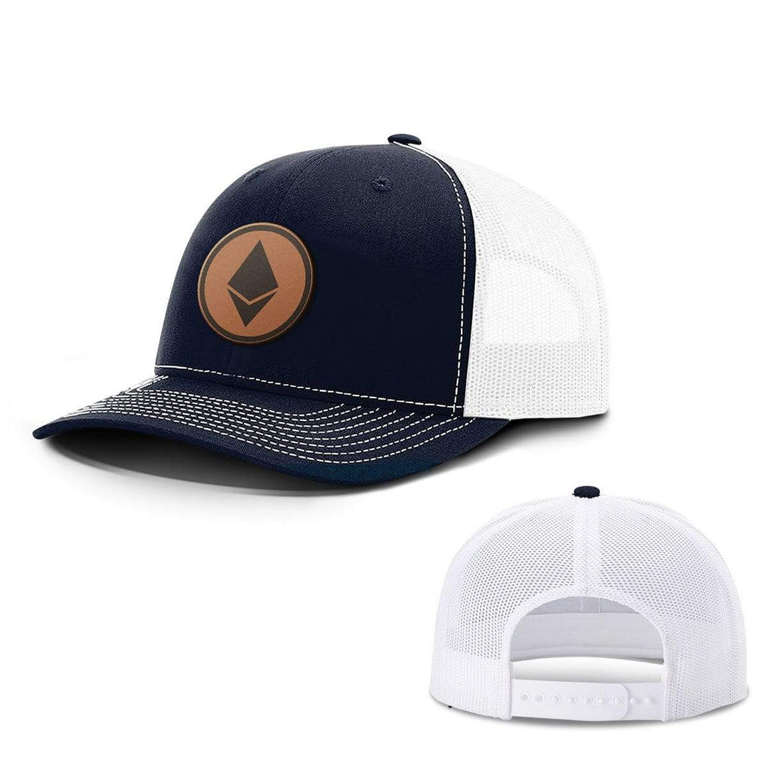 SunFrog-Busted Hats Etheruem Leather Patch Hats