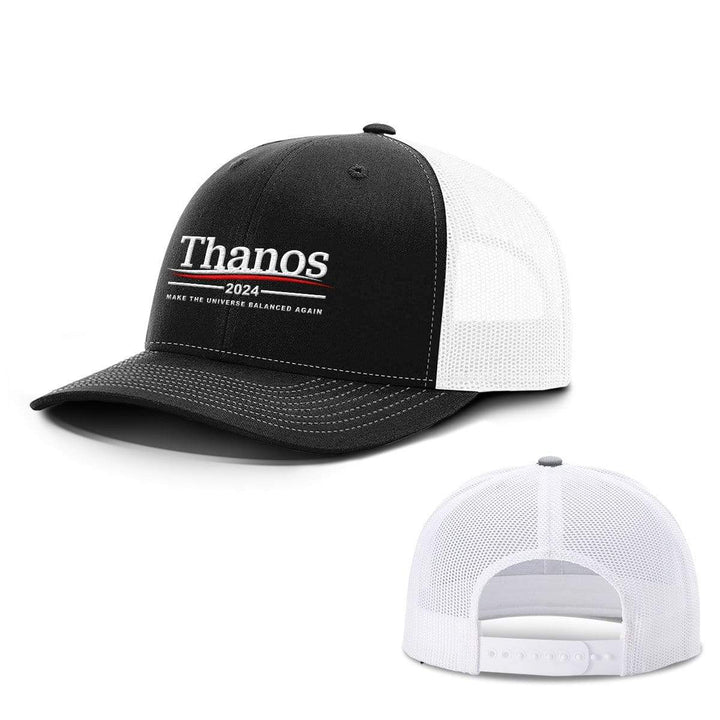 SunFrog-Busted Hats Snapback / Black and White / One Size Thanos 2024 Hats