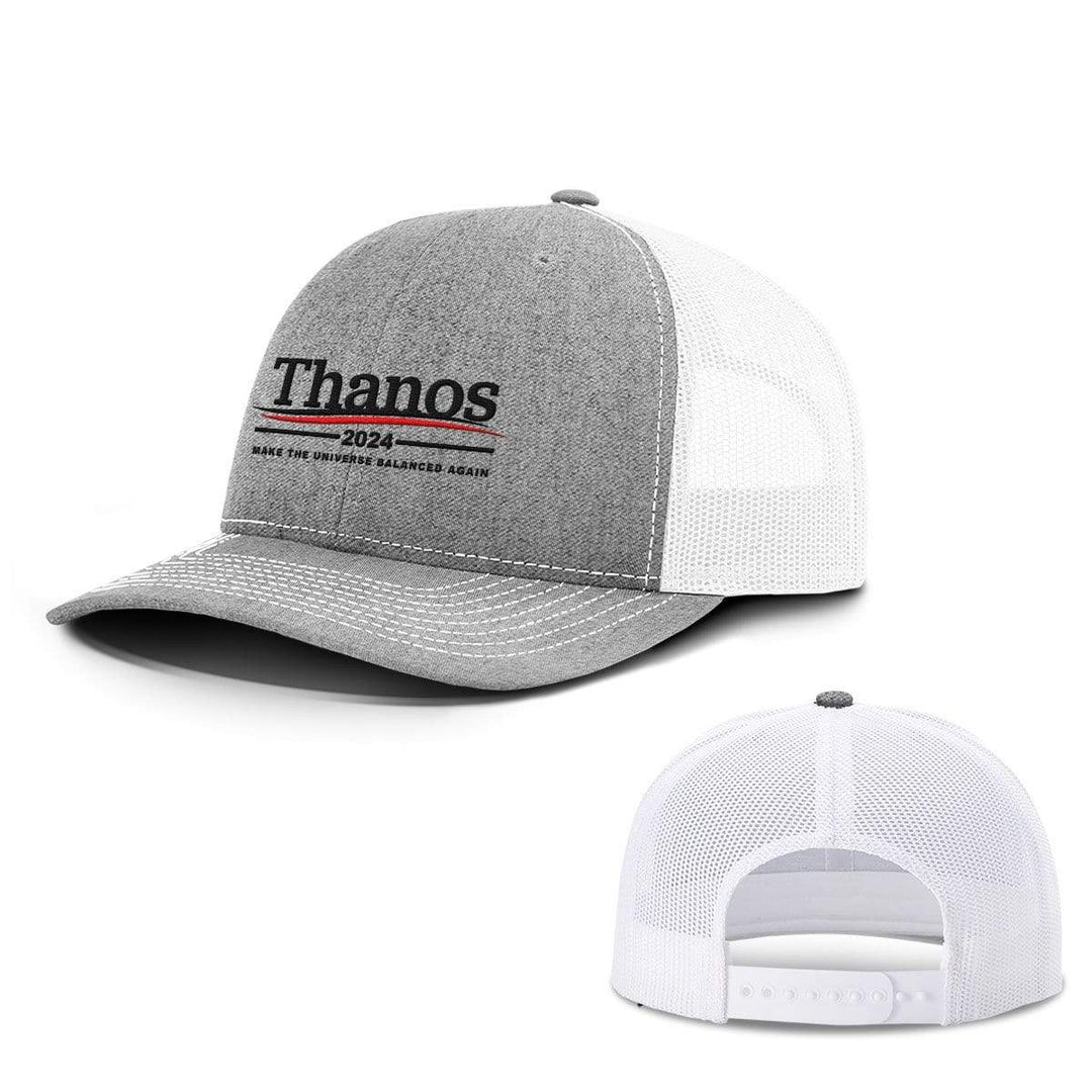 SunFrog-Busted Hats Snapback / Heather and White / One Size Thanos 2024 Hats