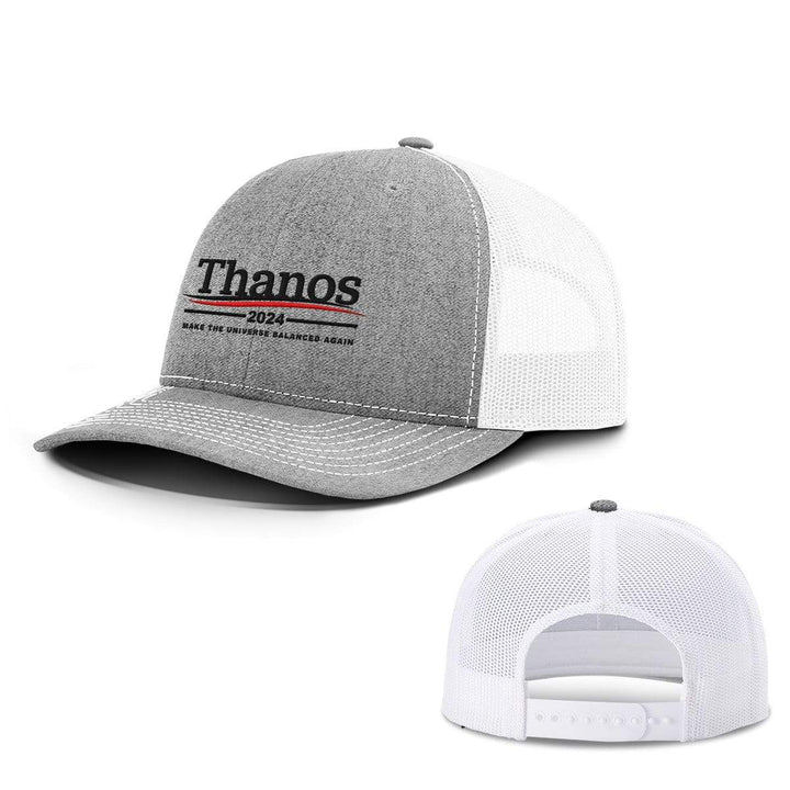 SunFrog-Busted Hats Snapback / Heather and White / One Size Thanos 2024 Hats