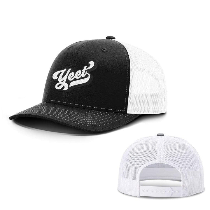 SunFrog-Busted Hats Snapback / Black and White / One Size Yeet Hats