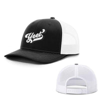 Load image into Gallery viewer, SunFrog-Busted Hats Snapback / Black and White / One Size Yeet Hats
