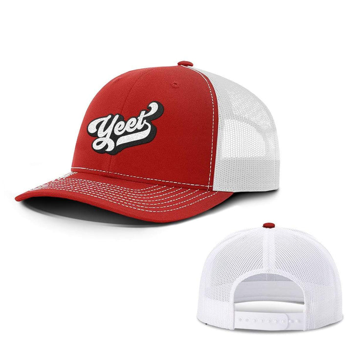 SunFrog-Busted Hats Snapback / Red And White / One Size Yeet Hats