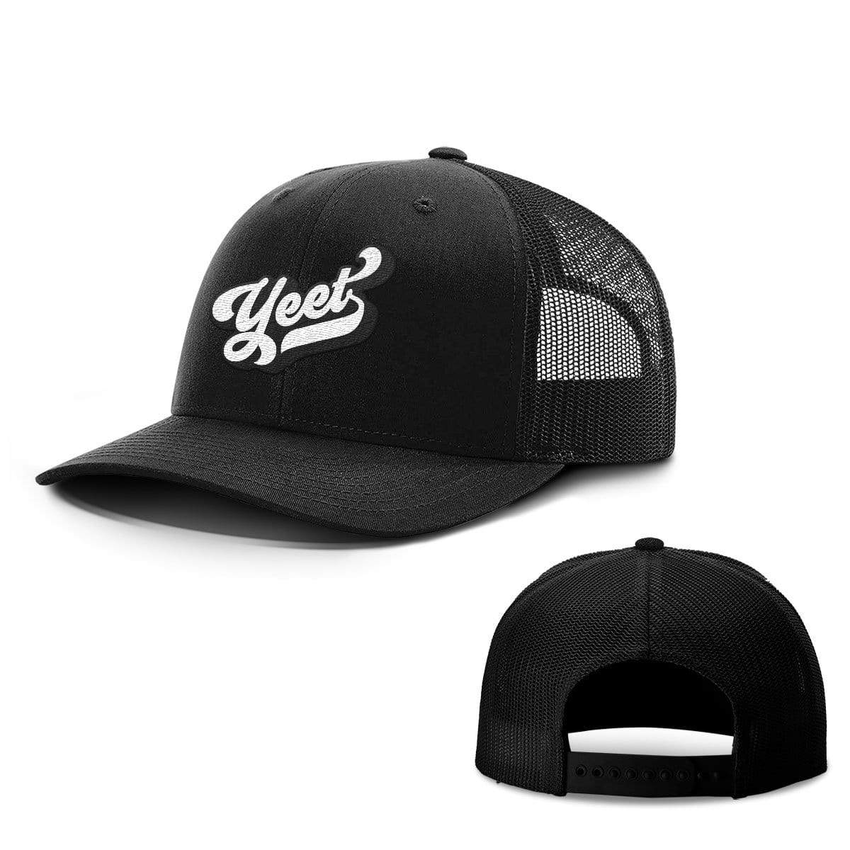 SunFrog-Busted Hats Snapback / Full Black / One Size Yeet Hats