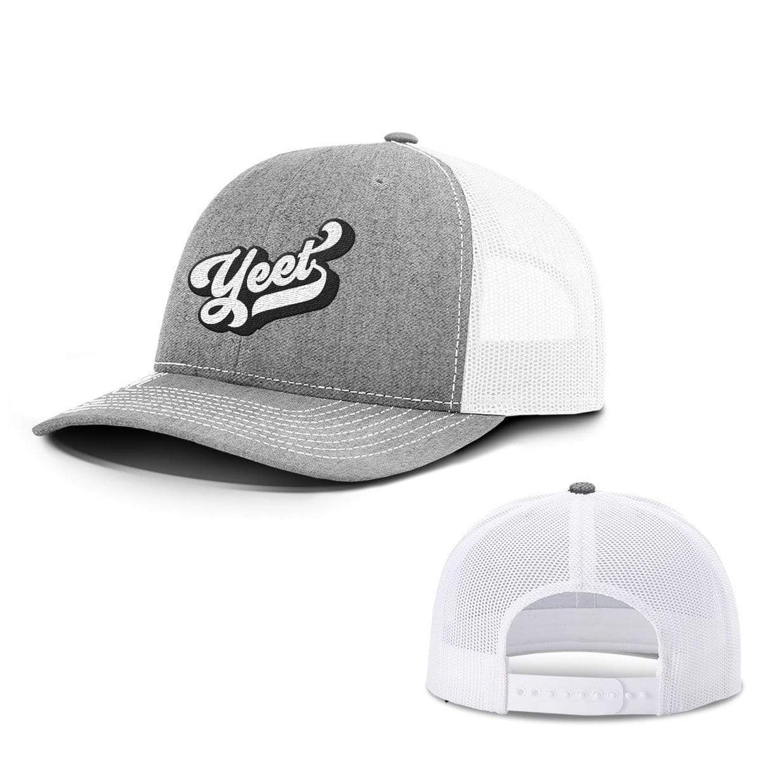 SunFrog-Busted Hats Snapback / Heather and White / One Size Yeet Hats