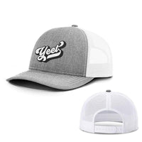 Load image into Gallery viewer, SunFrog-Busted Hats Snapback / Heather and White / One Size Yeet Hats
