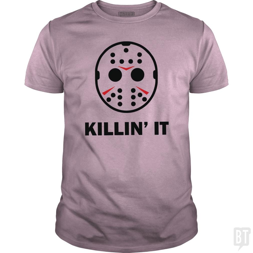 SunFrog-Busted jakarta Classic Guys / Unisex Tee / Light Pink / S Killin It