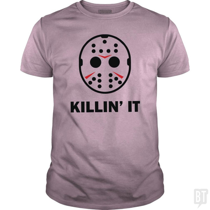 SunFrog-Busted jakarta Classic Guys / Unisex Tee / Light Pink / S Killin It