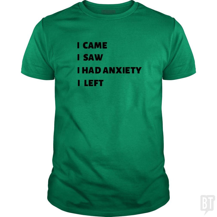 SunFrog-Busted Jastees Classic Guys / Unisex Tee / Irish Green / S Anxiety