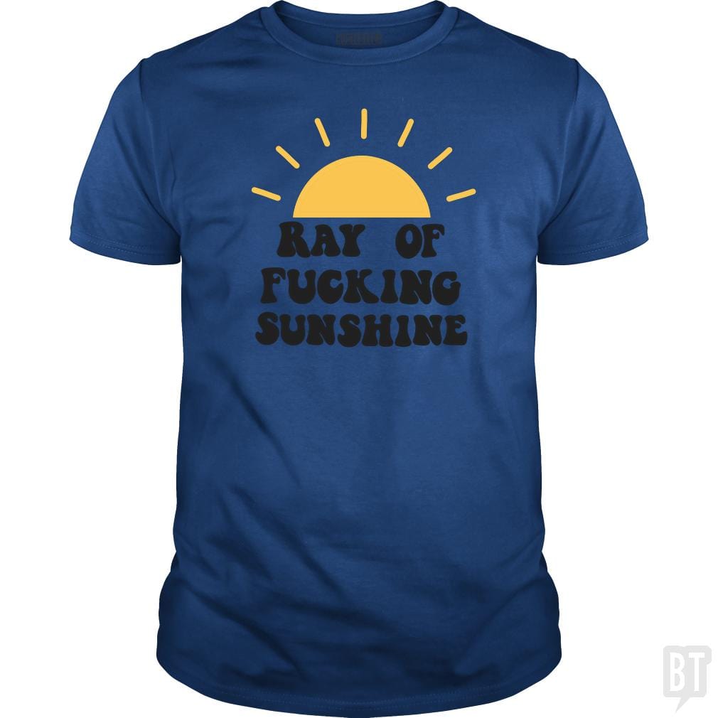 SunFrog-Busted Jastees Classic Guys / Unisex Tee / Royal Blue / S Ray of sunshine