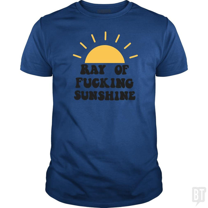 SunFrog-Busted Jastees Classic Guys / Unisex Tee / Royal Blue / S Ray of sunshine