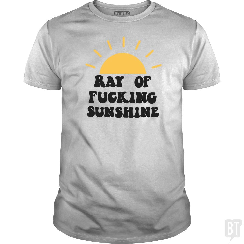 SunFrog-Busted Jastees Classic Guys / Unisex Tee / White / S Ray of sunshine