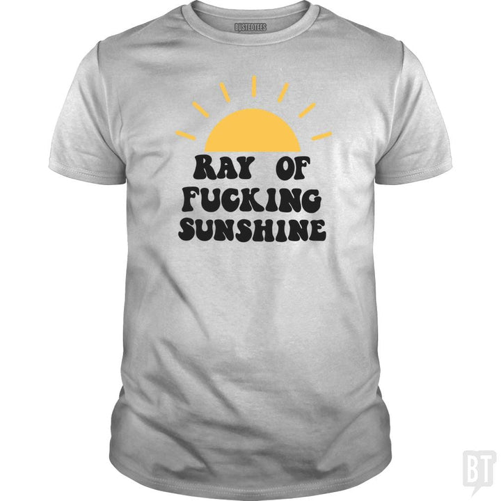 SunFrog-Busted Jastees Classic Guys / Unisex Tee / White / S Ray of sunshine