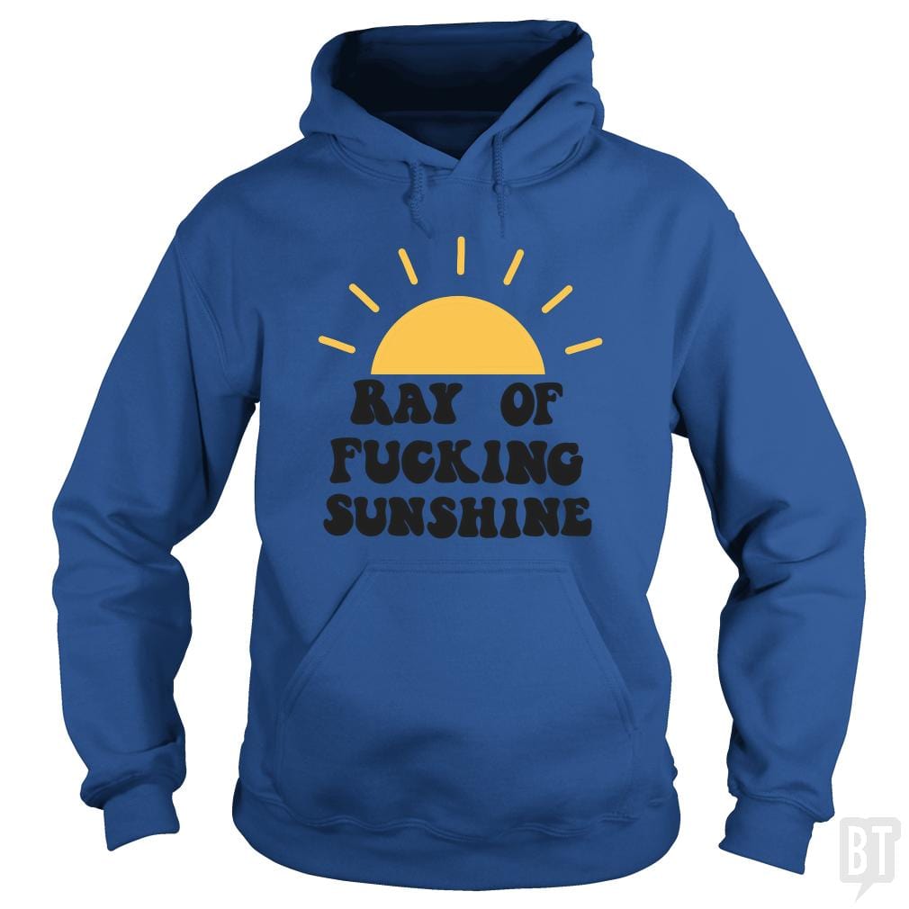 SunFrog-Busted Jastees Hoodie / Royal Blue / S Ray of sunshine