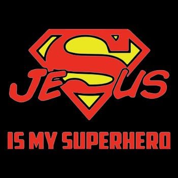 SunFrog-Busted Jesus Is My Superhero t shirt