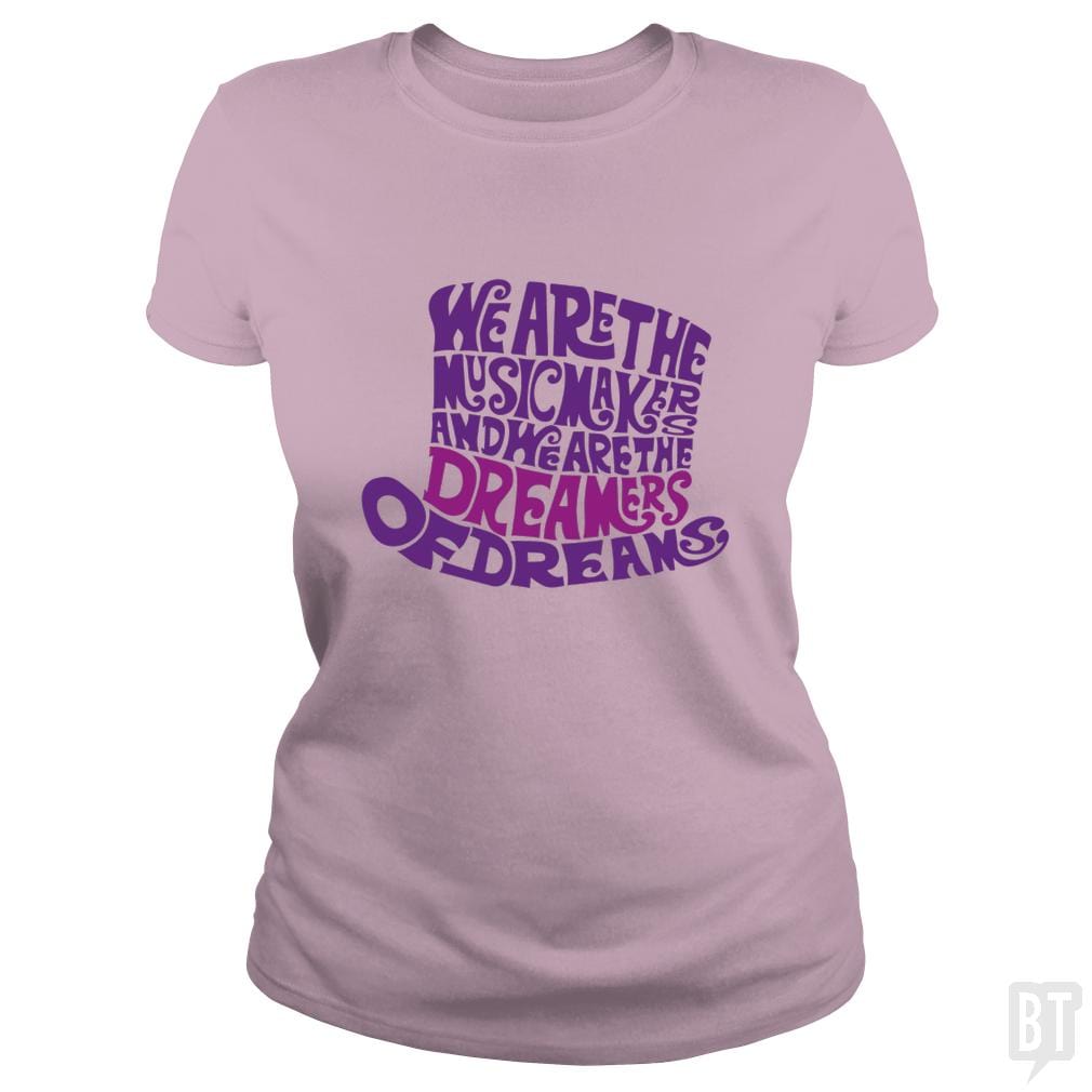 SunFrog-Busted Joefixit2 Classic Ladies Tee / Light Pink / S Dreamer of Dreams