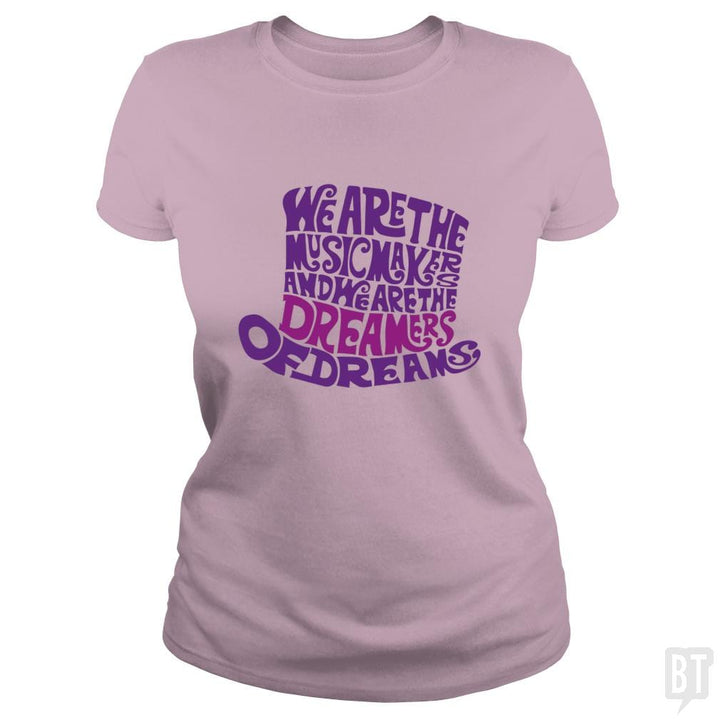 SunFrog-Busted Joefixit2 Classic Ladies Tee / Light Pink / S Dreamer of Dreams