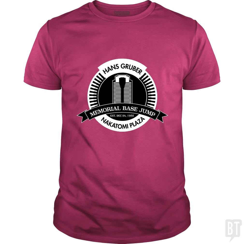 SunFrog-Busted Joefixit2 Classic Guys / Unisex Tee / Heliconia / S Hans Gruber Day!