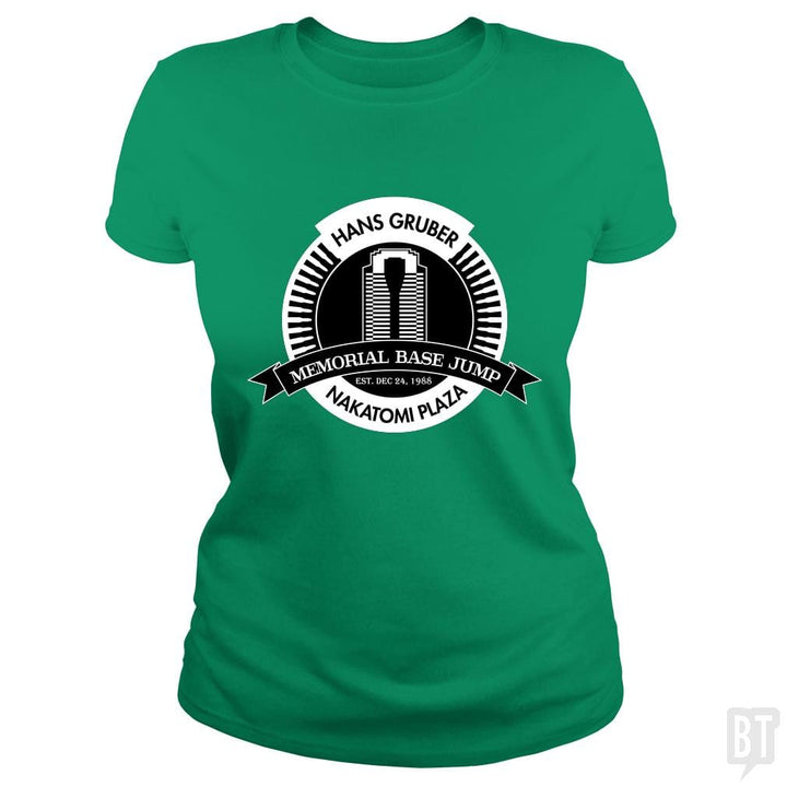 SunFrog-Busted Joefixit2 Classic Ladies Tee / Irish Green / S Hans Gruber Day!