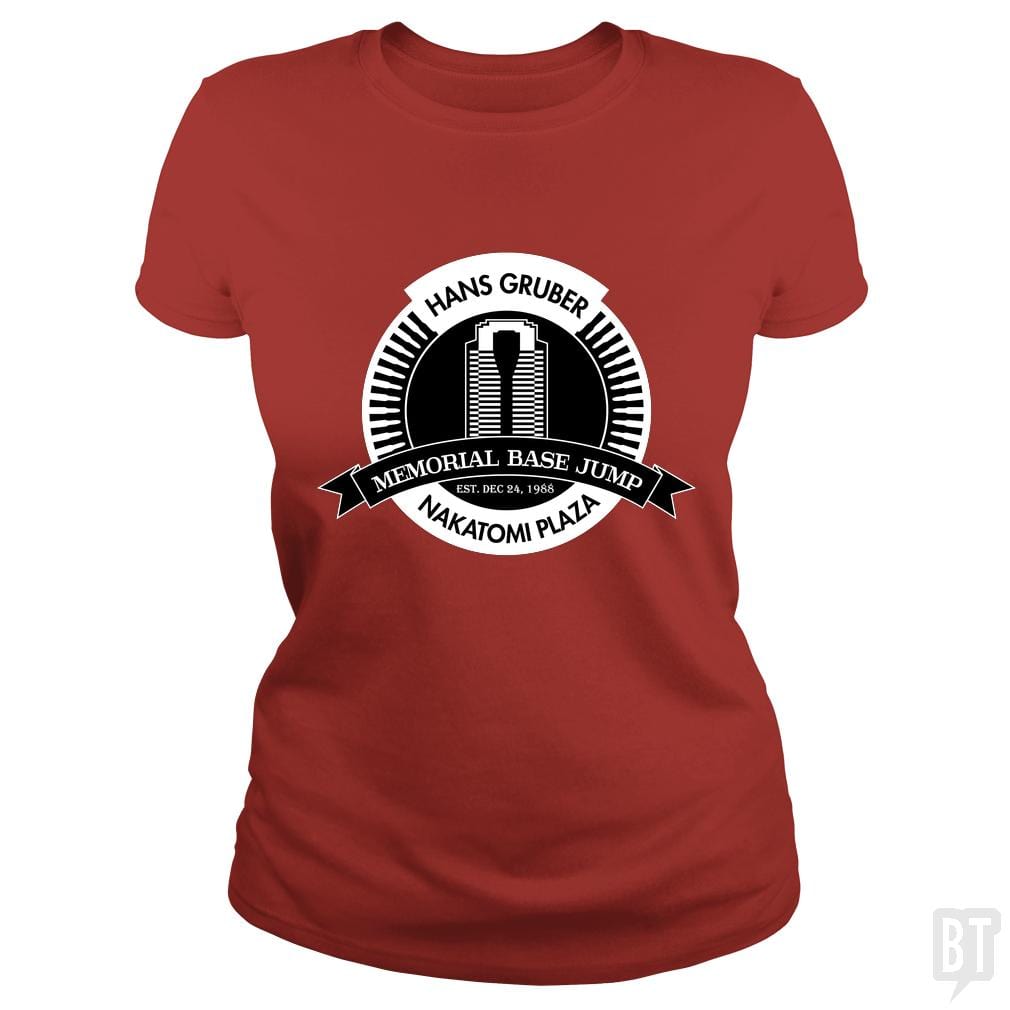 SunFrog-Busted Joefixit2 Classic Ladies Tee / Red / S Hans Gruber Day!