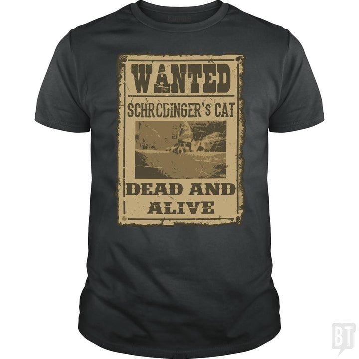 SunFrog-Busted JohnLucke Classic Guys / Unisex Tee / Dark Heather / S Dead And Alive