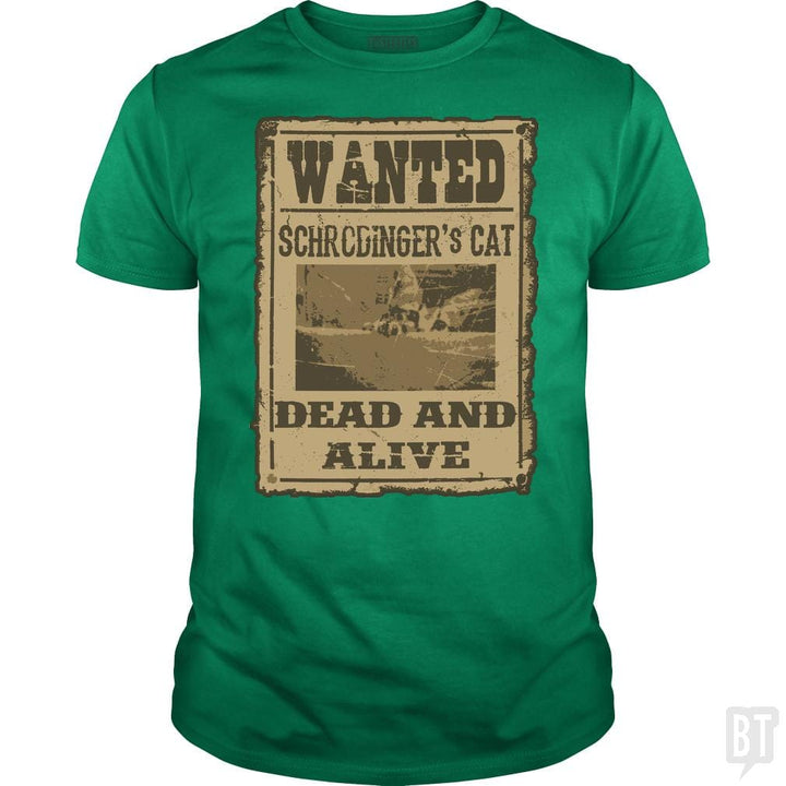 SunFrog-Busted JohnLucke Classic Guys / Unisex Tee / Irish Green / S Dead And Alive