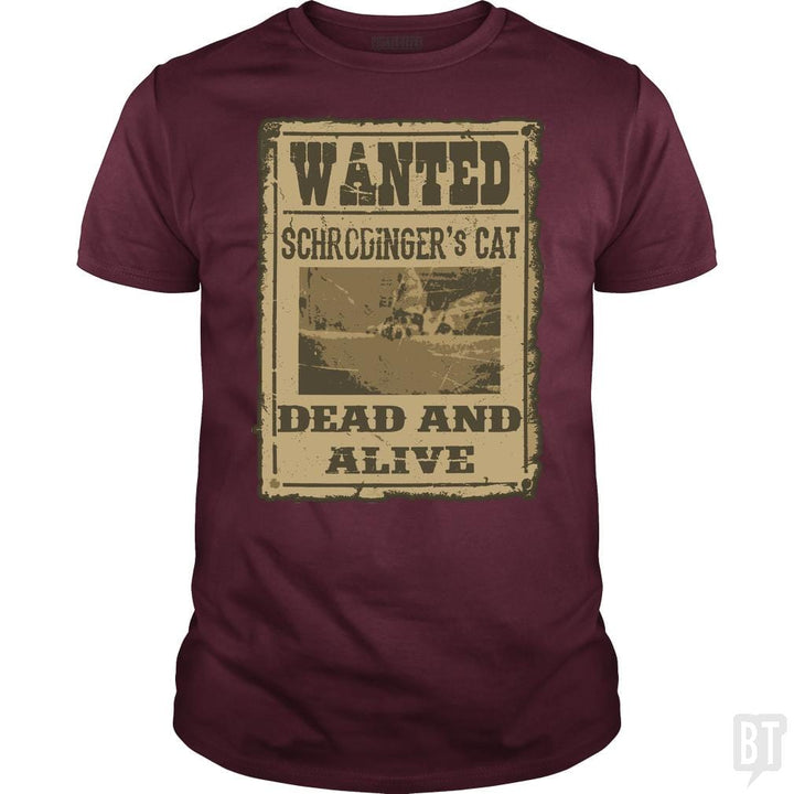 SunFrog-Busted JohnLucke Classic Guys / Unisex Tee / Maroon / S Dead And Alive