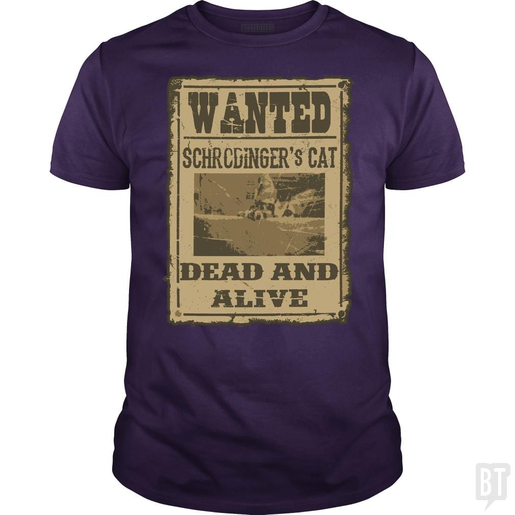 SunFrog-Busted JohnLucke Classic Guys / Unisex Tee / Purple / S Dead And Alive