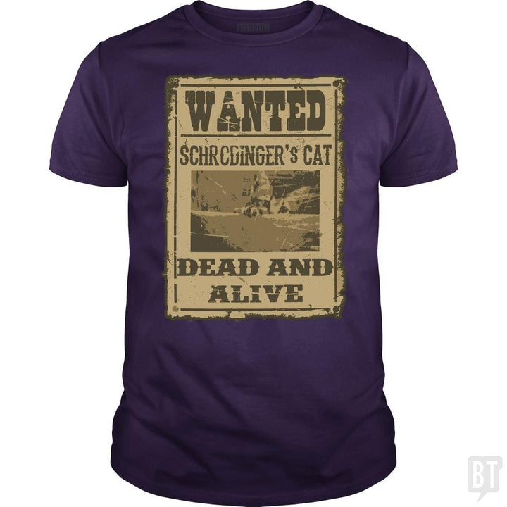 SunFrog-Busted JohnLucke Classic Guys / Unisex Tee / Purple / S Dead And Alive