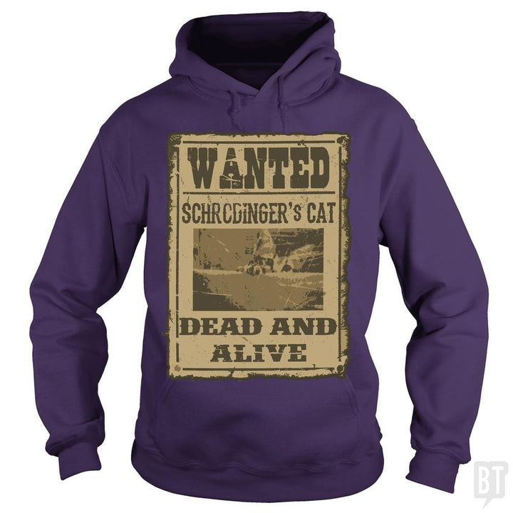 SunFrog-Busted JohnLucke Hoodie / Purple / S Dead And Alive