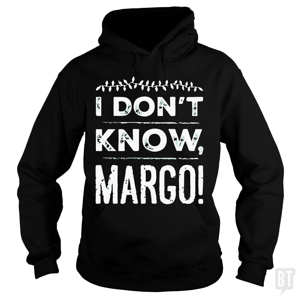 SunFrog-Busted LAVO Artist Hoodie / Black / S I Dont Know Margo Funny Christmas
