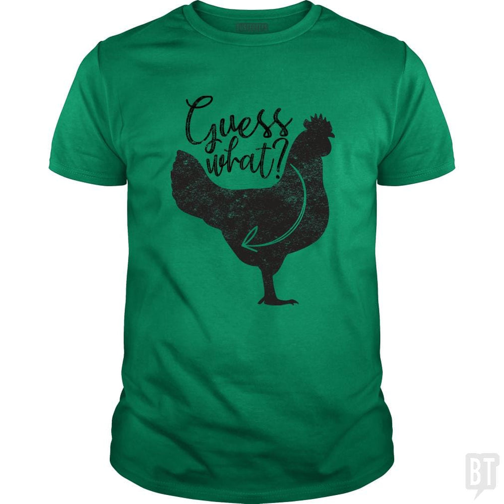 SunFrog-Busted LillJenn Classic Guys / Unisex Tee / Irish Green / S Guess what?