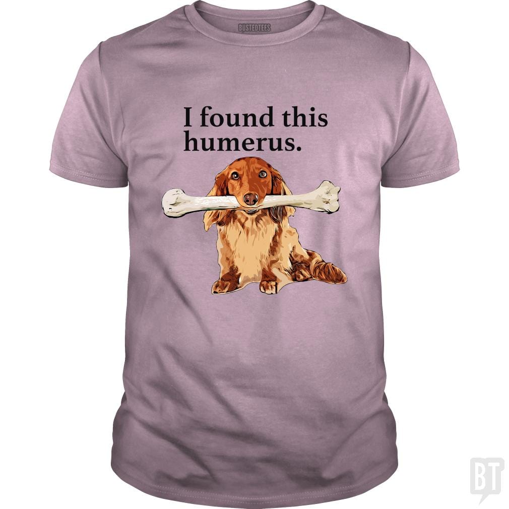 SunFrog-Busted LillJenn Classic Guys / Unisex Tee / Light Pink / S Humerus