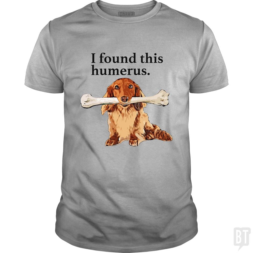 SunFrog-Busted LillJenn Classic Guys / Unisex Tee / Sport Grey / S Humerus