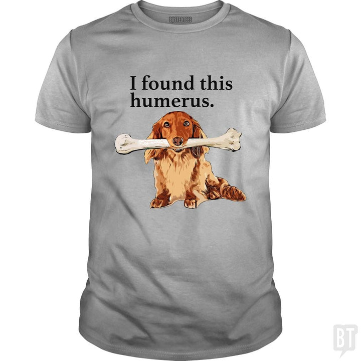 SunFrog-Busted LillJenn Classic Guys / Unisex Tee / Sport Grey / S Humerus