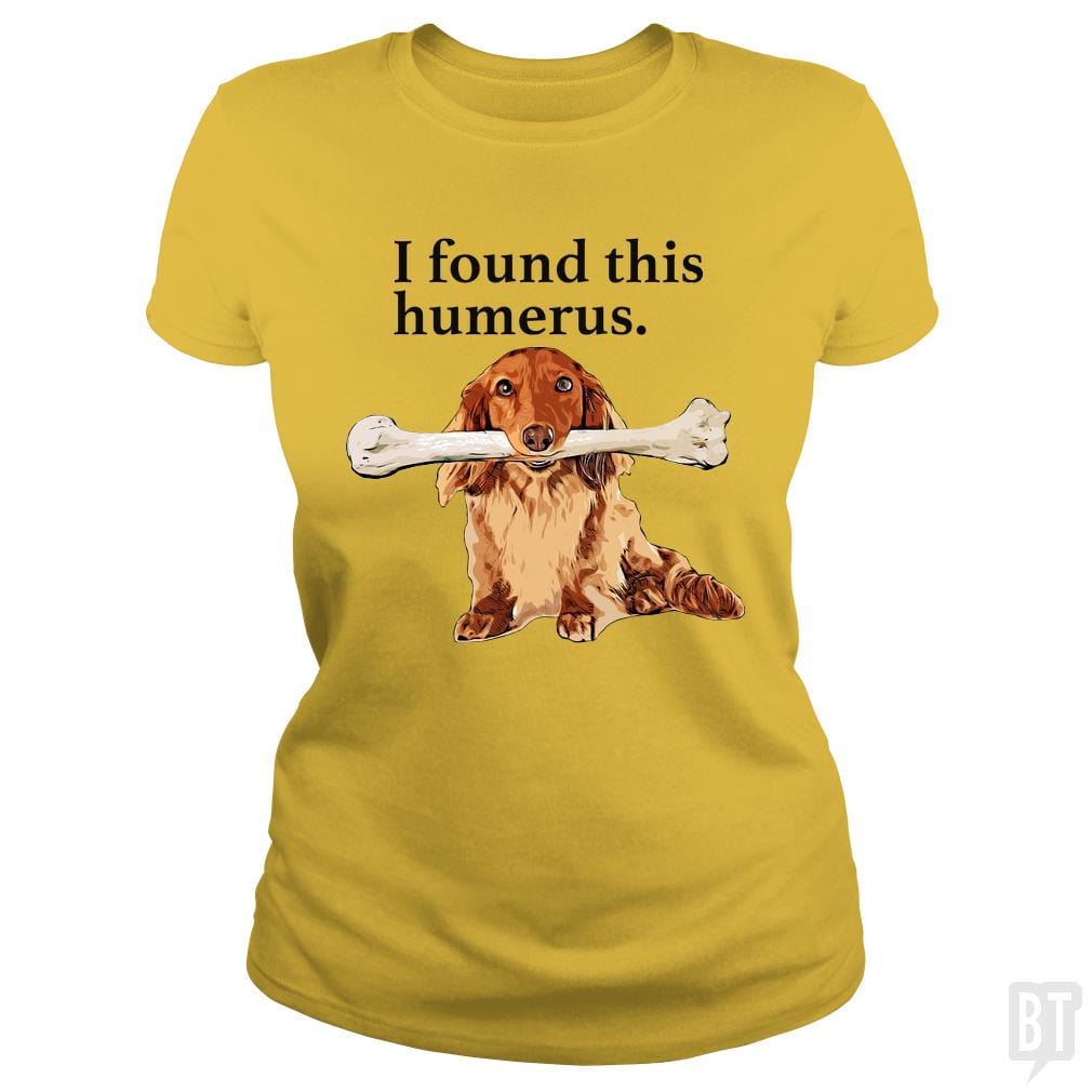 SunFrog-Busted LillJenn Classic Ladies Tee / Daisy / S Humerus