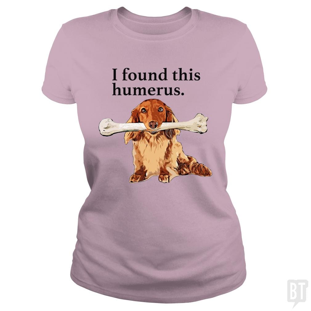 SunFrog-Busted LillJenn Classic Ladies Tee / Light Pink / S Humerus