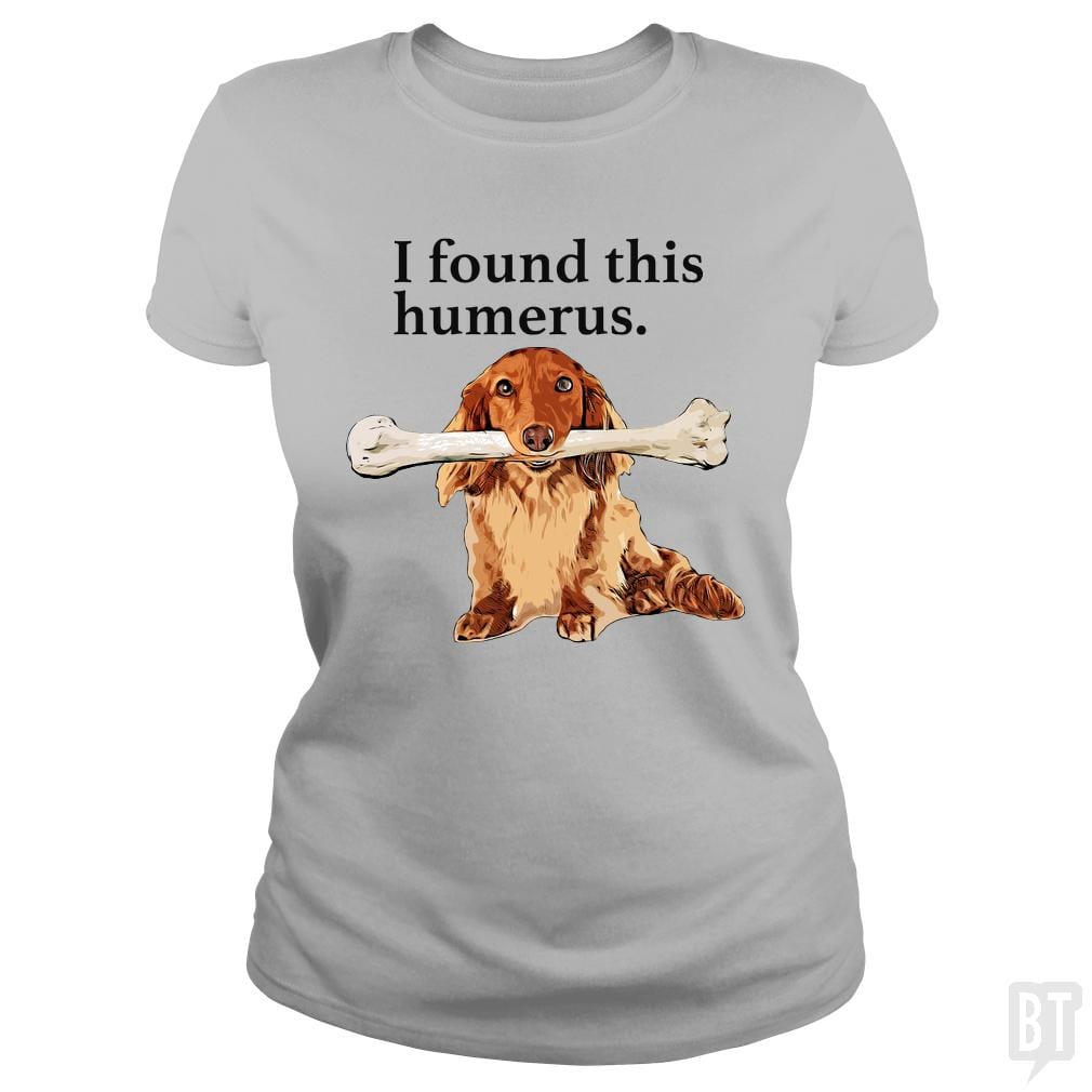 SunFrog-Busted LillJenn Classic Ladies Tee / Sport Grey / S Humerus