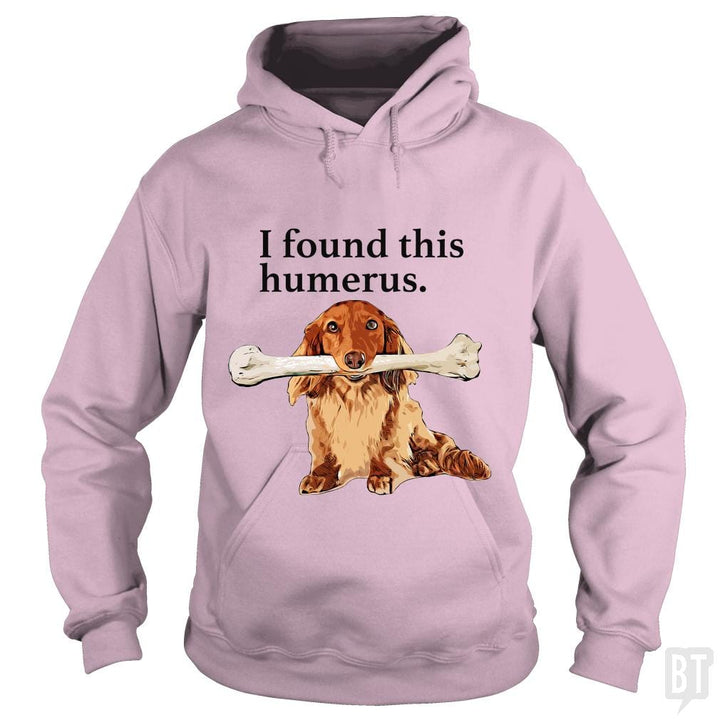 SunFrog-Busted LillJenn Hoodie / Light Pink / S Humerus