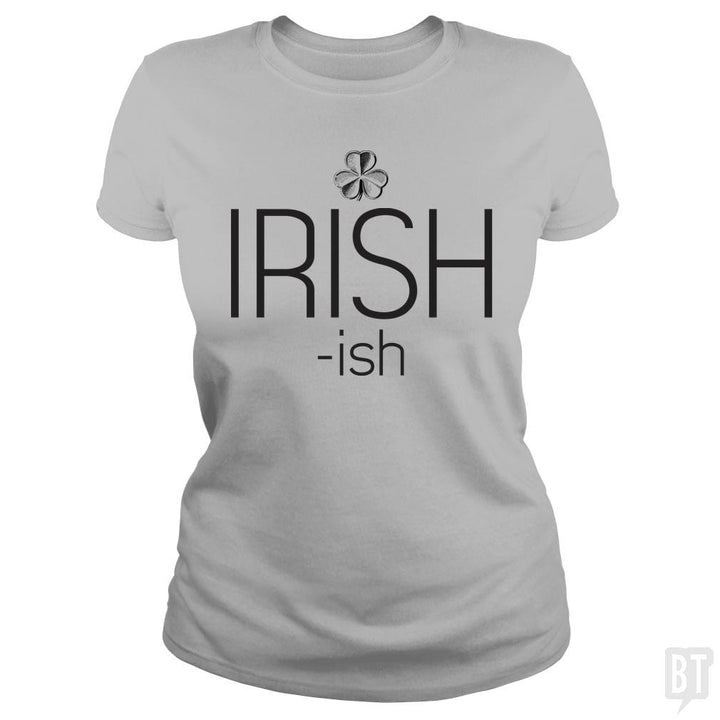 SunFrog-Busted LillJenn Classic Ladies Tee / Sport Grey / S IRISH-ish
