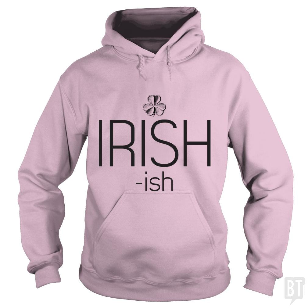 SunFrog-Busted LillJenn Hoodie / Light Pink / S IRISH-ish